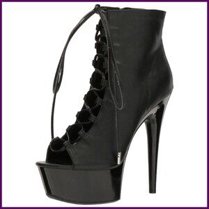 Ankle Booties High Heels 3-8 Inch Boudoir Dancer Shoes